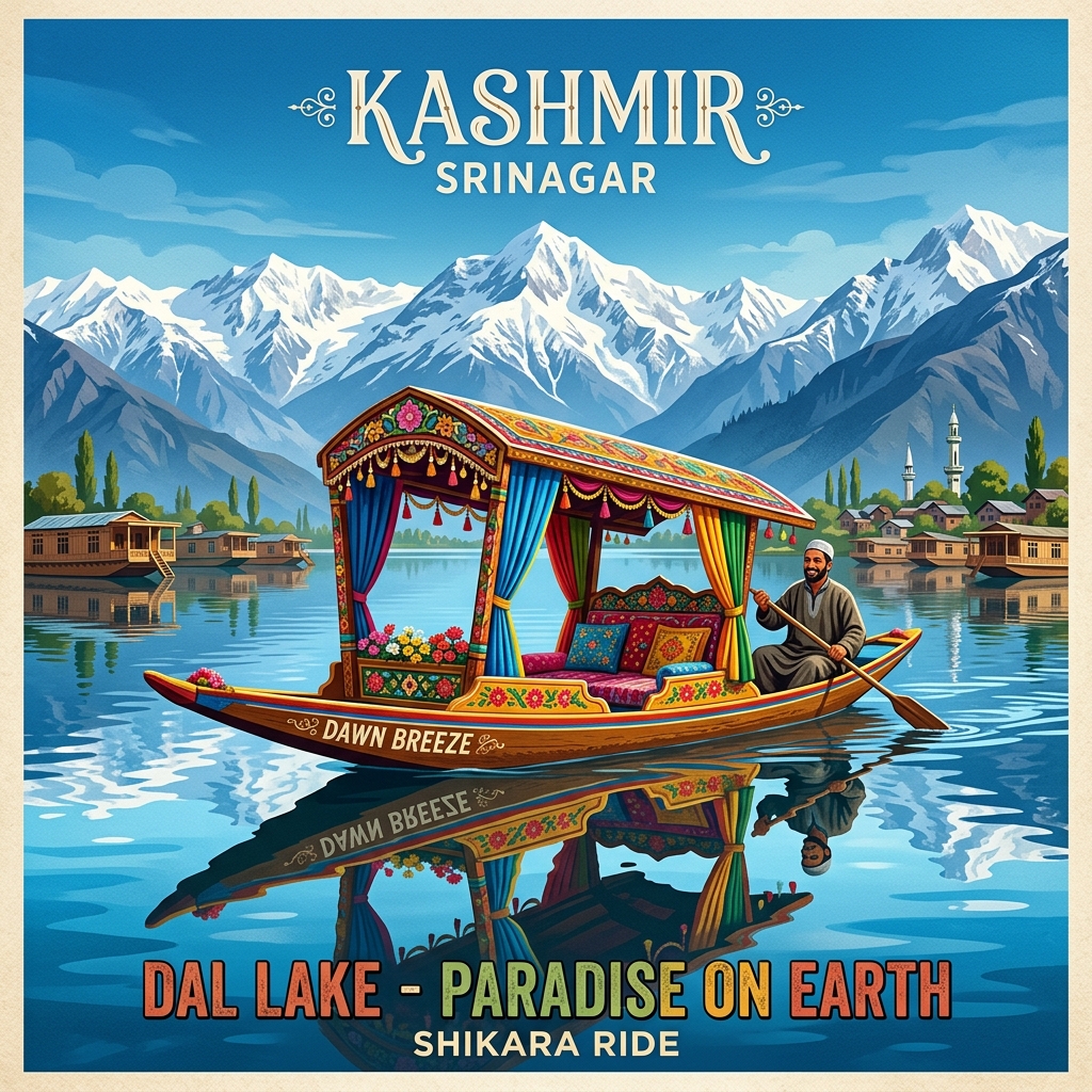 Kashmir Valley & Gulmarg Snow Tour